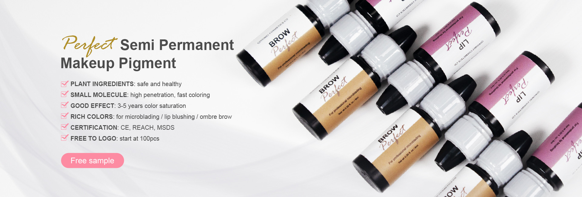 Ποιότητα Μόνιμη εξάρτηση δερματοστιξιών Makeup εργοστάσιο