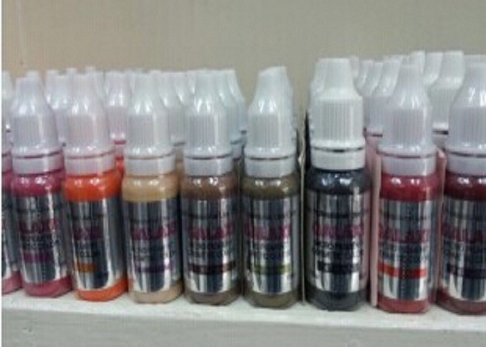 Ημι μόνιμο μελάνι δερματοστιξιών χρωστικών ουσιών Makeup Aqua, διαφορετικό μελάνι χρωστικών ουσιών φρυδιών χρωμάτων